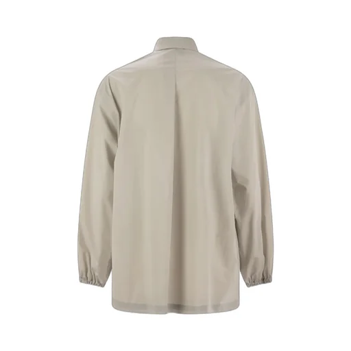 Elasticated Cuff Textured Shirt