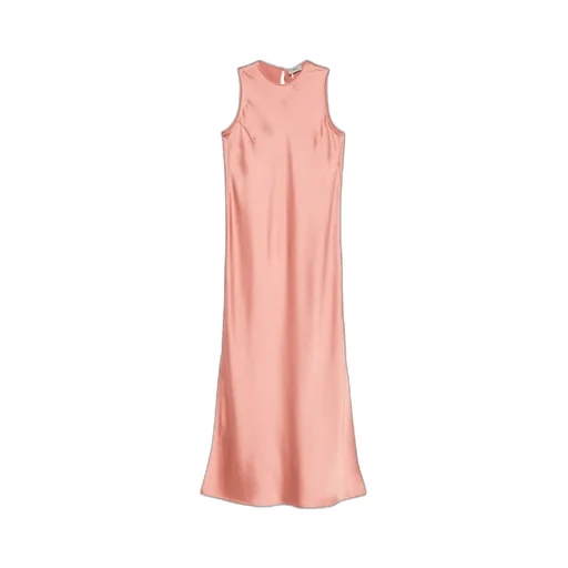 Satin Midi Dress