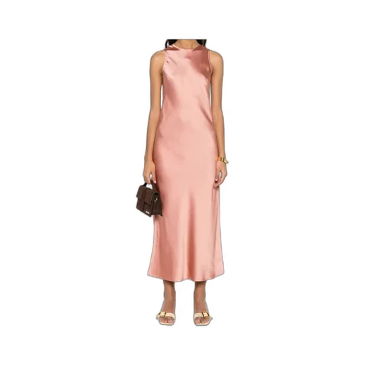 Satin Midi Dress