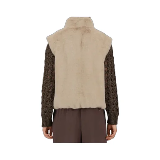 Sleeveless Fur Vest
