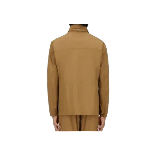 Crease-Effect Field Jacket