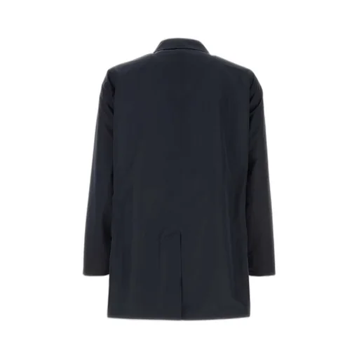 Long-Sleeved Button-Up Jacket