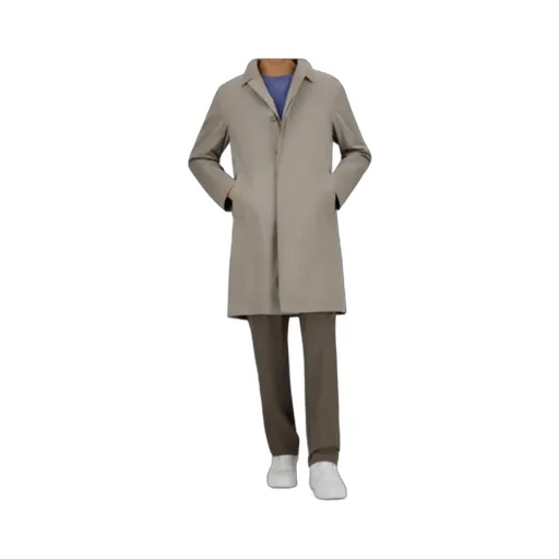 Single-Breasted Raincoat