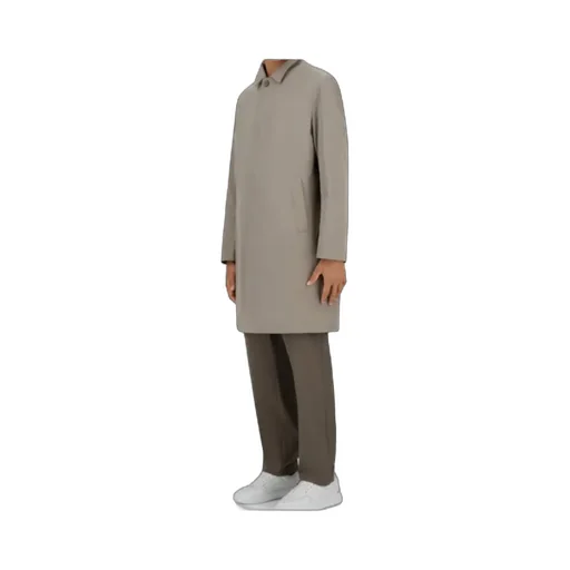 Single-Breasted Raincoat