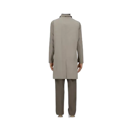 Single-Breasted Raincoat