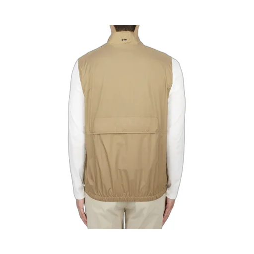 Zippered Stand Collar Vest
