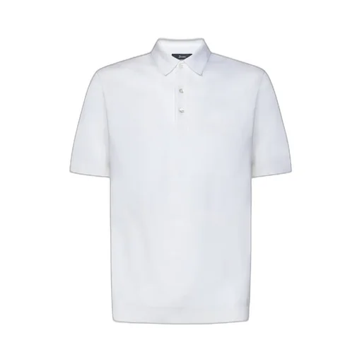 Short-Sleeved Knitted Polo Shirt