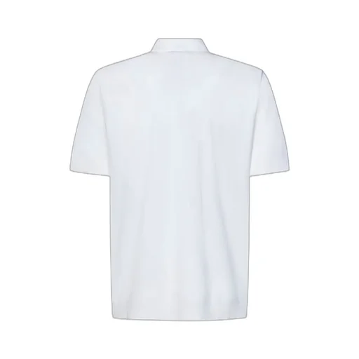 Short-Sleeved Knitted Polo Shirt