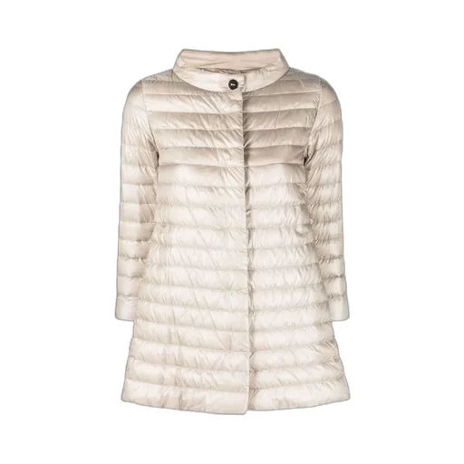 Button Quilted Coat