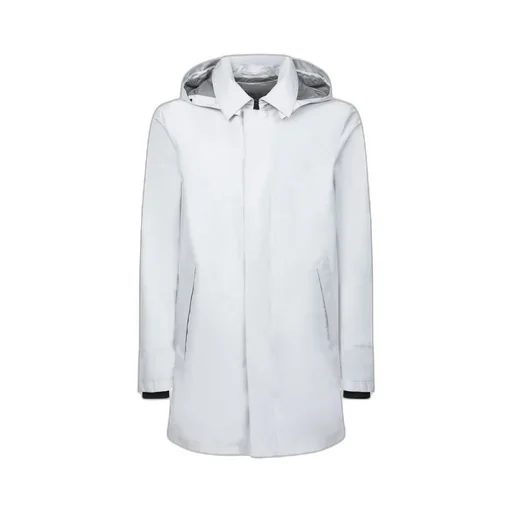 Long-Sleeved Hooded Coat