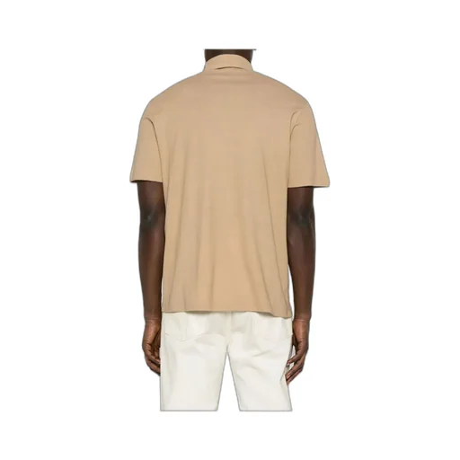 Short-Sleeve Cotton Polo Shirt