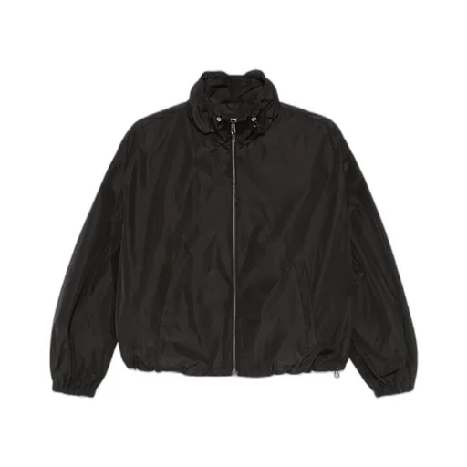 Drawstring Zip-Up Jacket
