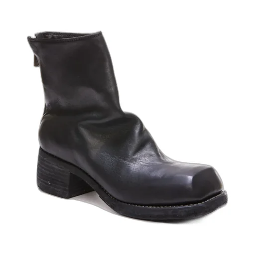 Zippered Short Boots