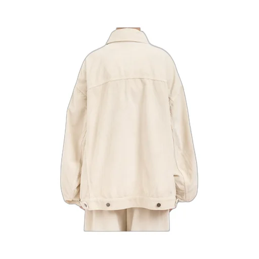 Button-Down Long-Sleeved Casual Jacket