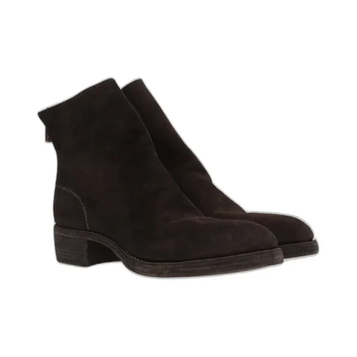 Round-Toed Ankle Boots