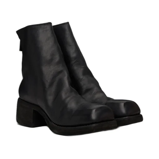 Zippered Short Boots