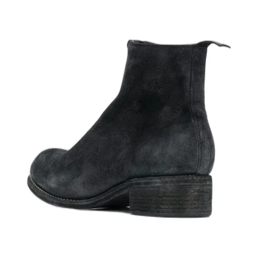 Front Zip Ankle Boots