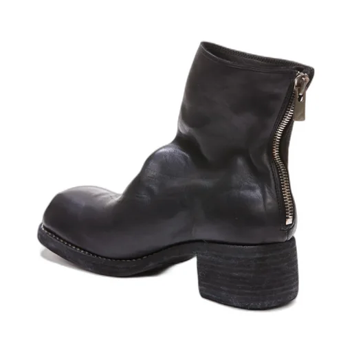 Zippered Short Boots