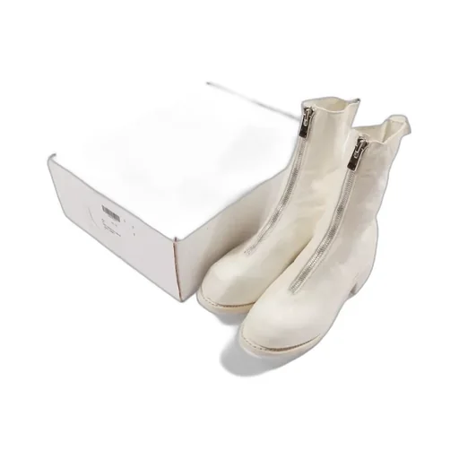 Pl2 Front Zipper Ankle Boot