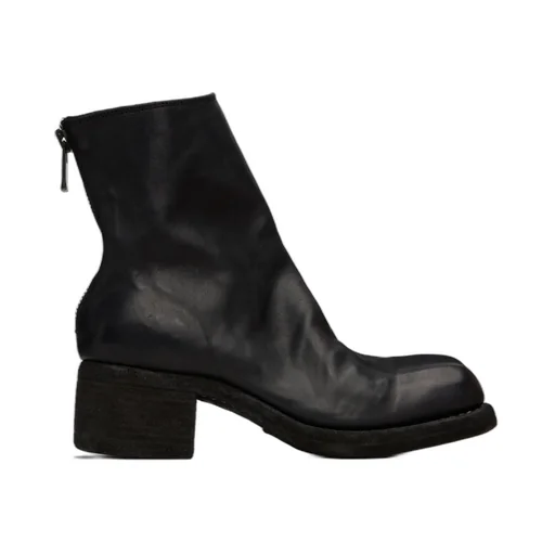 Zippered Short Boots