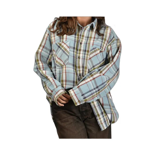 Plaid Long-Sleeved Shirt