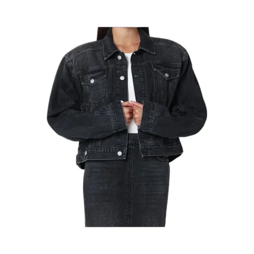 Long-Sleeved Denim Jacket