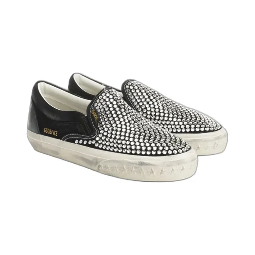 Embelllished Slip-On Sneakers