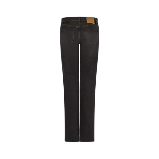 Carly Mid-Rise Straight Jeans