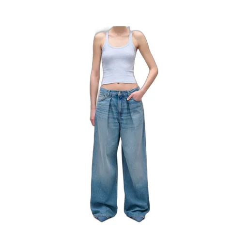 Candy Pleated Jeans
