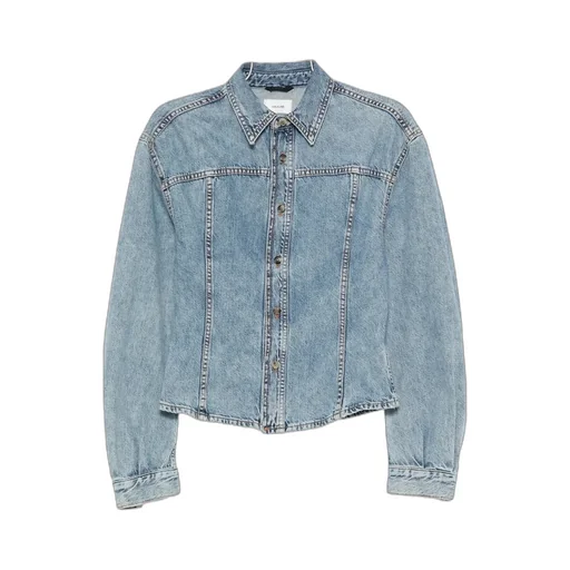 Button-Up Denim Jacket