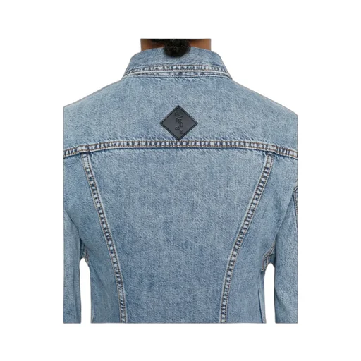 Button-Up Denim Jacket