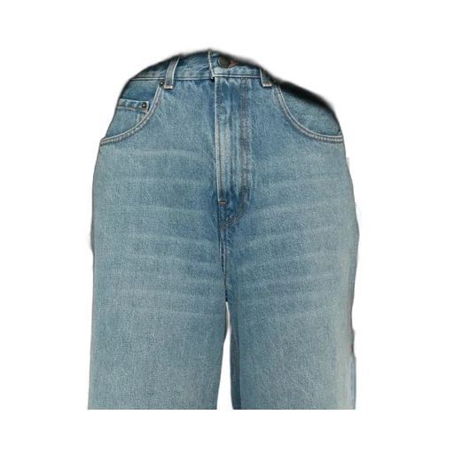 Cotton Denim Shorts