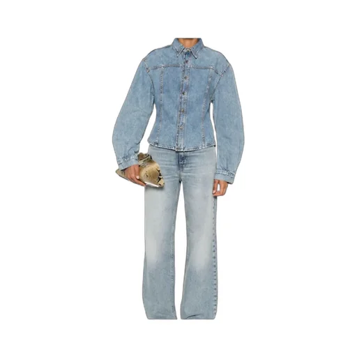 Button-Up Denim Jacket