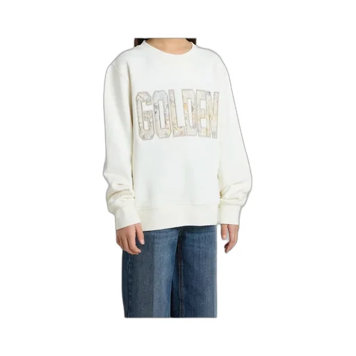 Floral Logo-Patch Sweatshirt