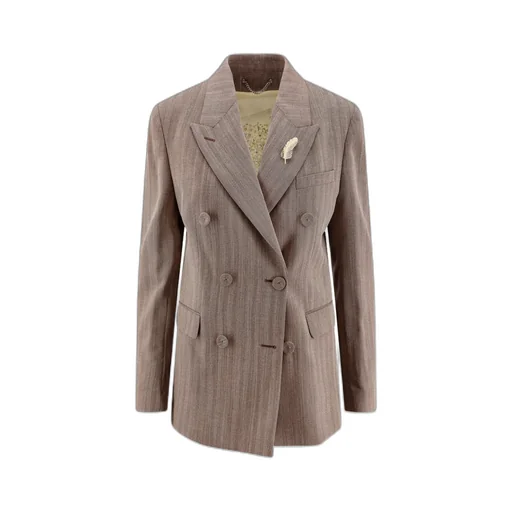 Long-Sleeved Suit Jacket