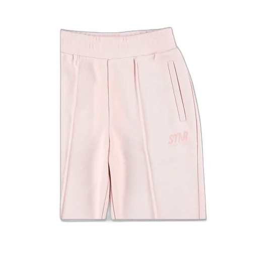 Star-Embroidered Panelled Trousers