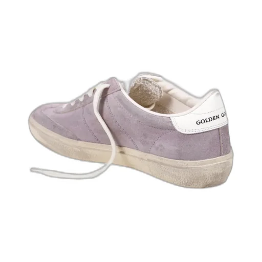 Suede Lace-Up Low-Top Sneakers