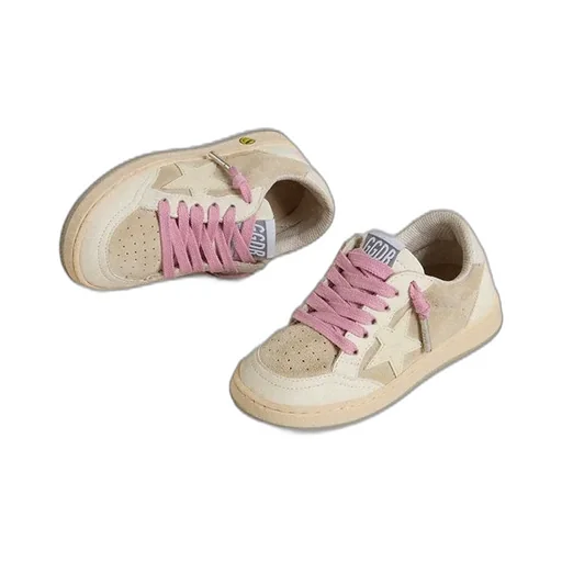 Ball Star Lace-Up Sneakers