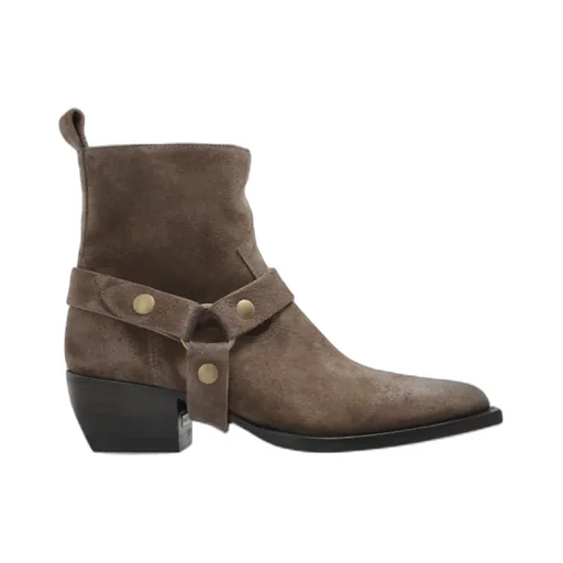 Pointed-Toe Debbie Ankle Boots