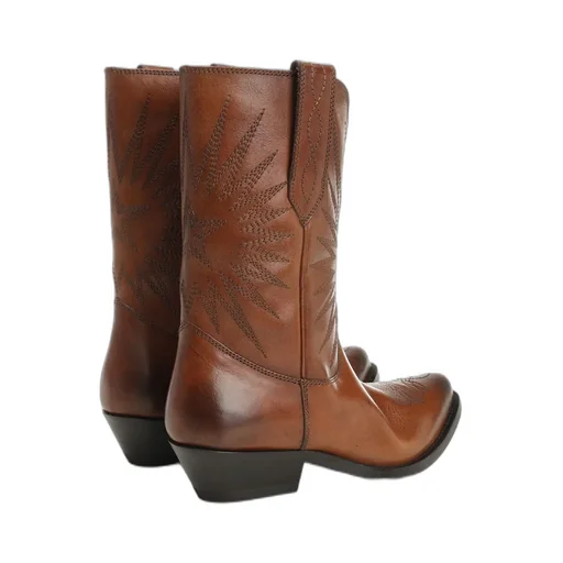 Wish Star Embroidered Boots