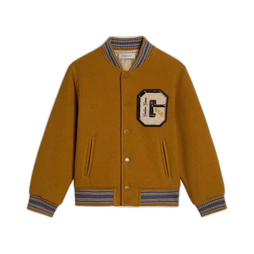 Journey Patch-Embellished Bomber Jacket