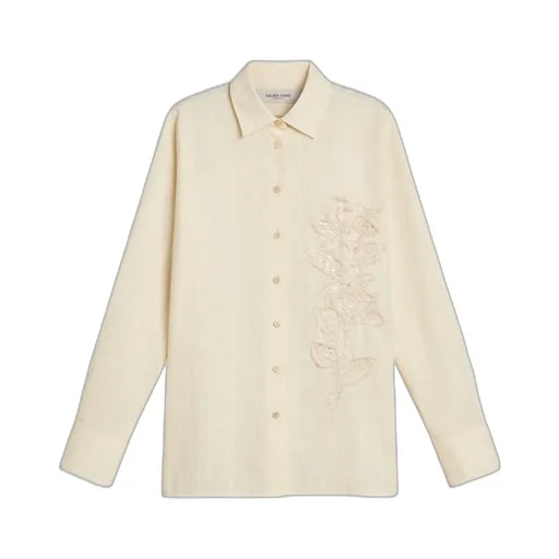 Floral Embroidered Shirt