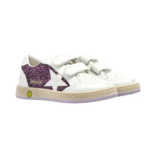Kids Ball Star Glitter Sneakers