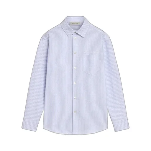 Striped Embroidered Shirt