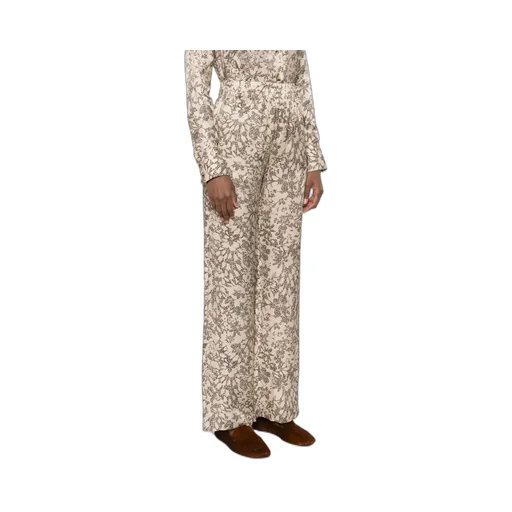Joggers With Floral Print