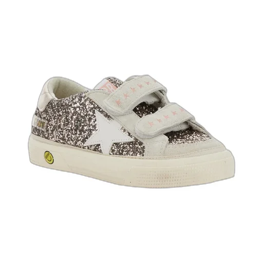 Star Patch Glitter Sneakers