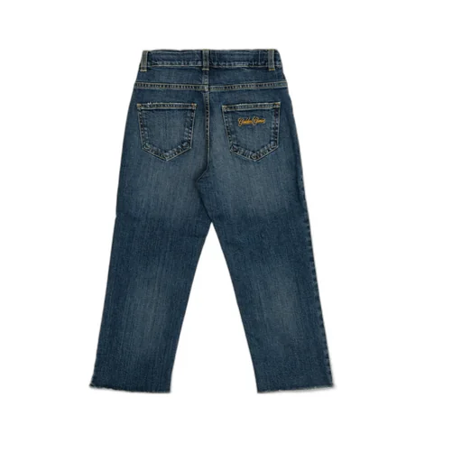Logo Embroidered Jeans