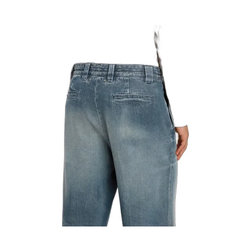 Straight-Leg Distressed Jeans