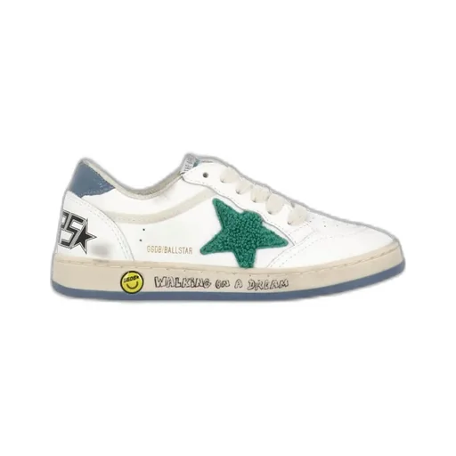 Star Detailed Lace-Up Sneakers