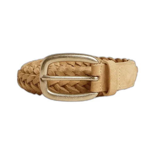 Woven Leather Belt